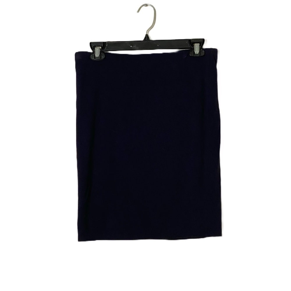 Vince Camuto Navy Stretch Pencil Skirt
